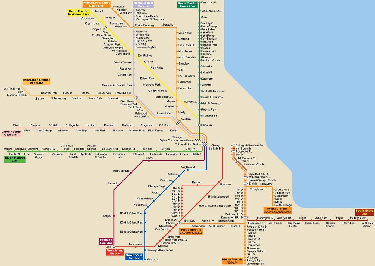 Chicago transpò piblik kat jeyografik