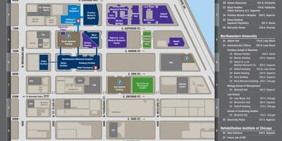 Nòdwès nan Chicago lakou lekòl la kat